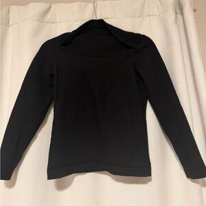 Banana Republic Black Knit Top